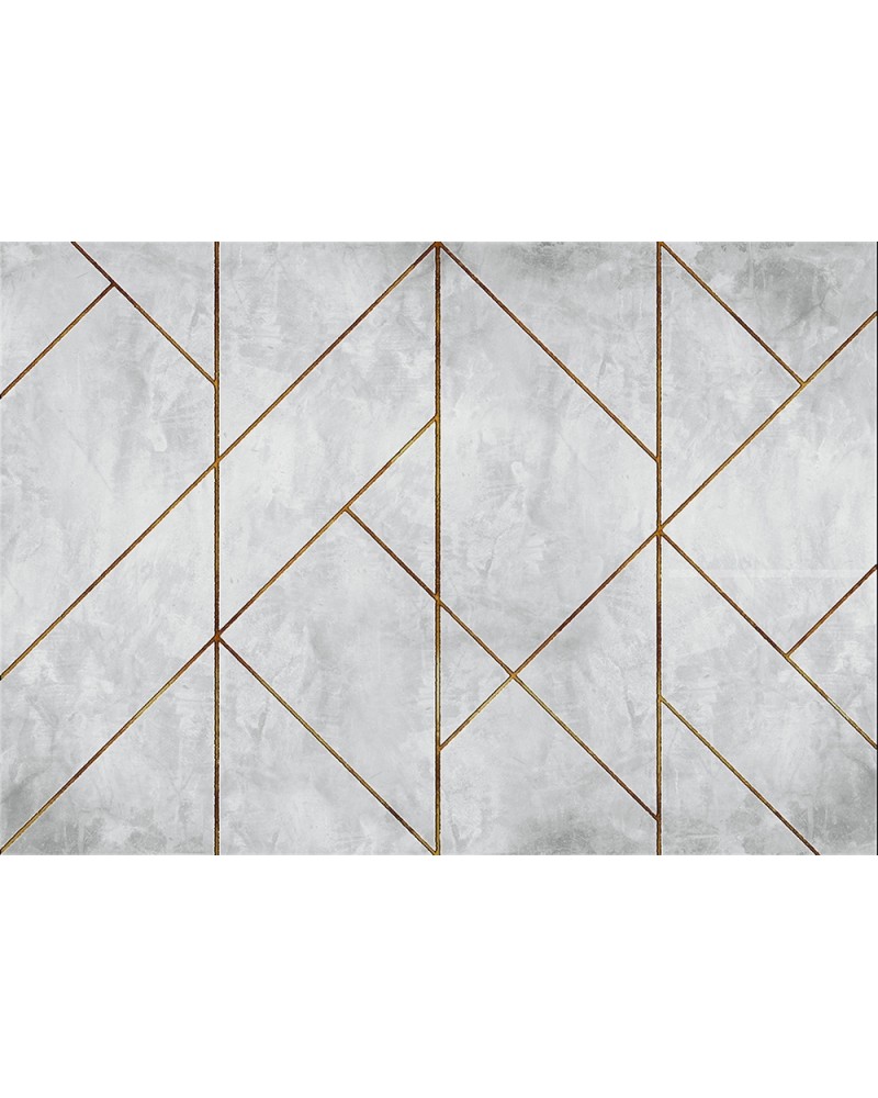 Wallpaper 6800626 GOLDEN LINE WALL GOLD - COORDONNE