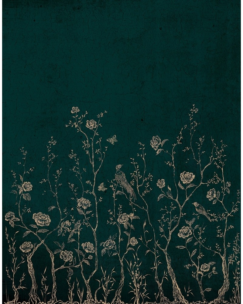 Papel Pintado 6800733 CHINOISERIE 2.0 EMERALD - COORDONNE
