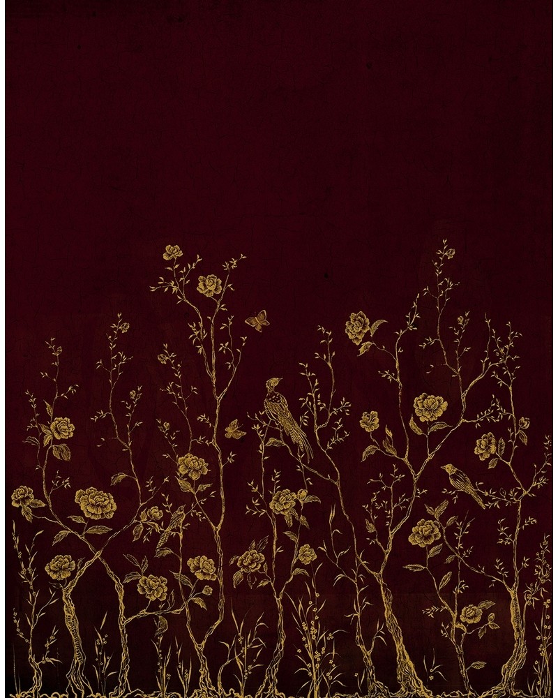 Papel de parede 6800734 CHINOISERIE 2.0 WINE - COORDONNE