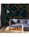 Papel Pintado 6800207 L. GEOMETRIC DARK BLUE - COORDONNE