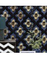 Papier peint 6800604 CARVED INDIGO - COORDONNE