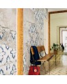 Tapete 6800610 STAMP INDIGO - COORDONNE