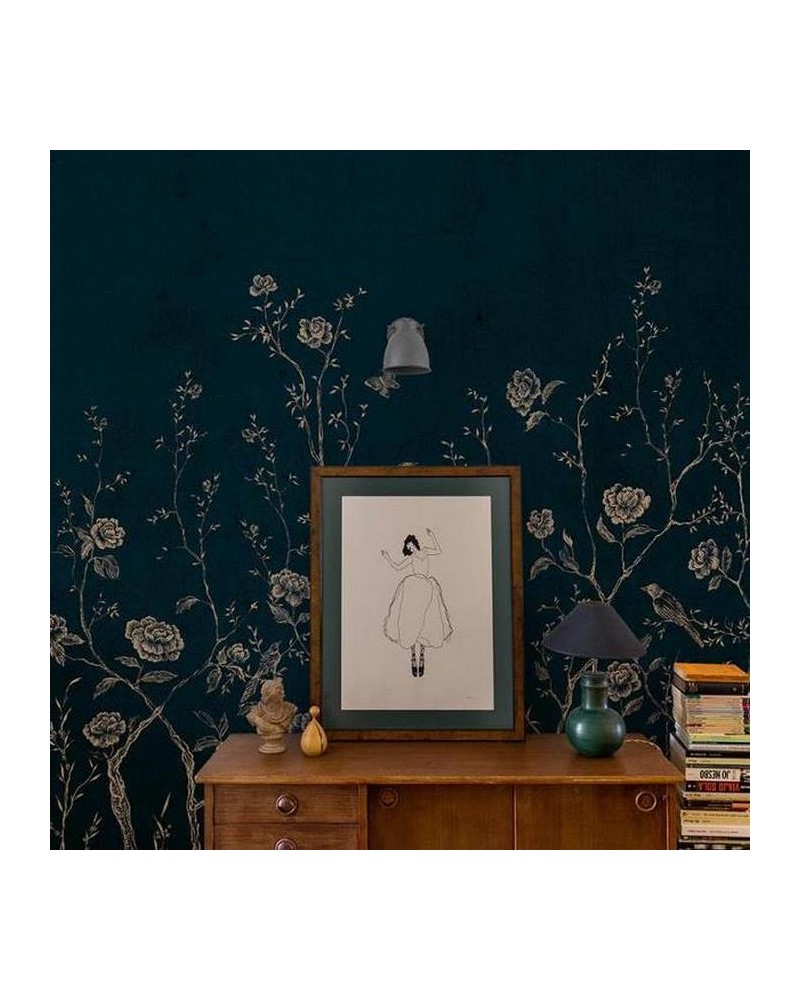 Papel Pintado 6800733 CHINOISERIE 2.0 EMERALD - COORDONNE