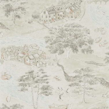 Papel de parede SEA HOUSES DEBB216489 - Sanderson