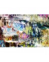 Carta da Parati R10572 Street Art, brick wall - REBEL WALLS