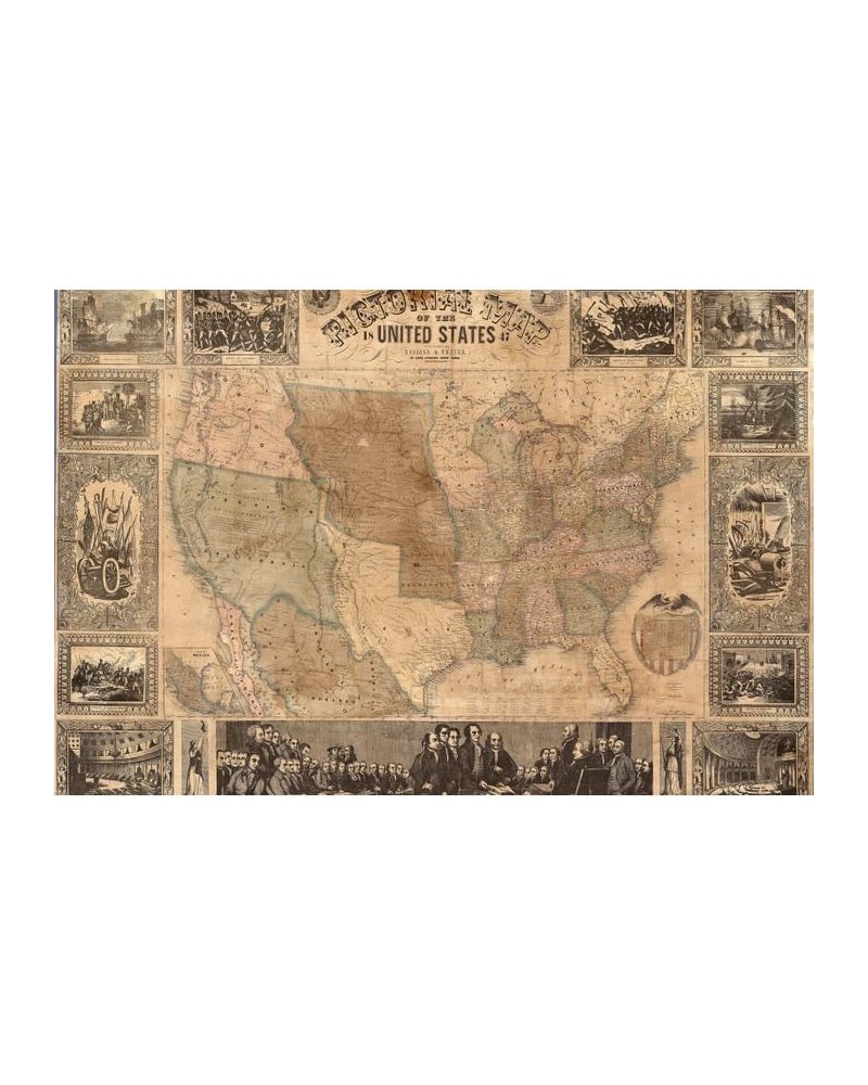 R11431 Pictorial Map of the U.S.