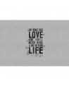 Wallpaper R12402 Quotes, concrete - REBEL WALLS