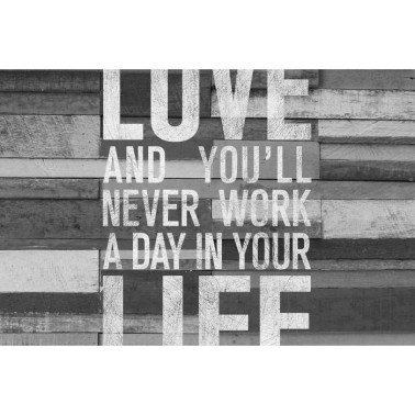 Papier peint R12403 Quotes, wood wall - REBEL WALLS