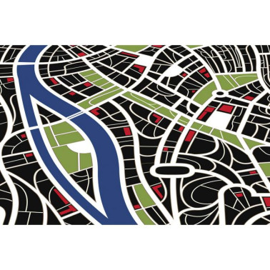 Papier peint R12431 Roadways - REBEL WALLS