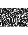Papier peint R12432 Roadways, black&white - REBEL WALLS