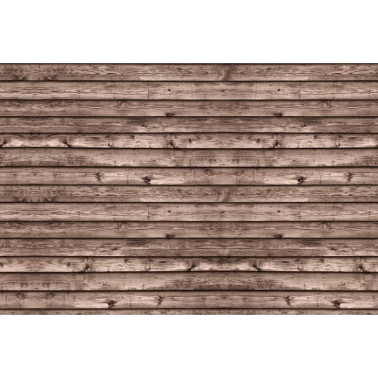 Carta da Parati R12583 Horizontal Boards, brown - REBEL WALLS
