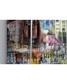 Papier peint R10623 Cartoon City, graffiti - REBEL WALLS
