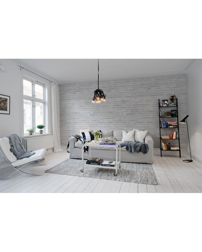 Papier peint R10863 Pulp, white - REBEL WALLS