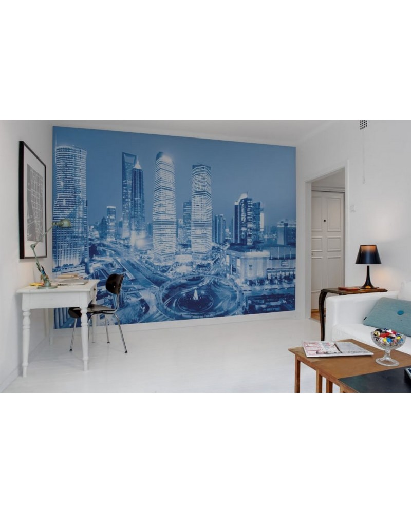 Papel Pintado R11261 Night in Shanghai - REBEL WALLS
