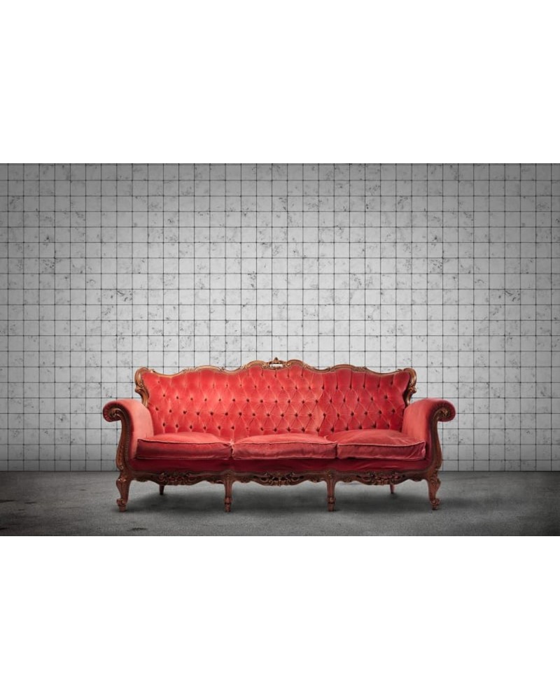 Wallpaper R12001 Marble Tiles - REBEL WALLS