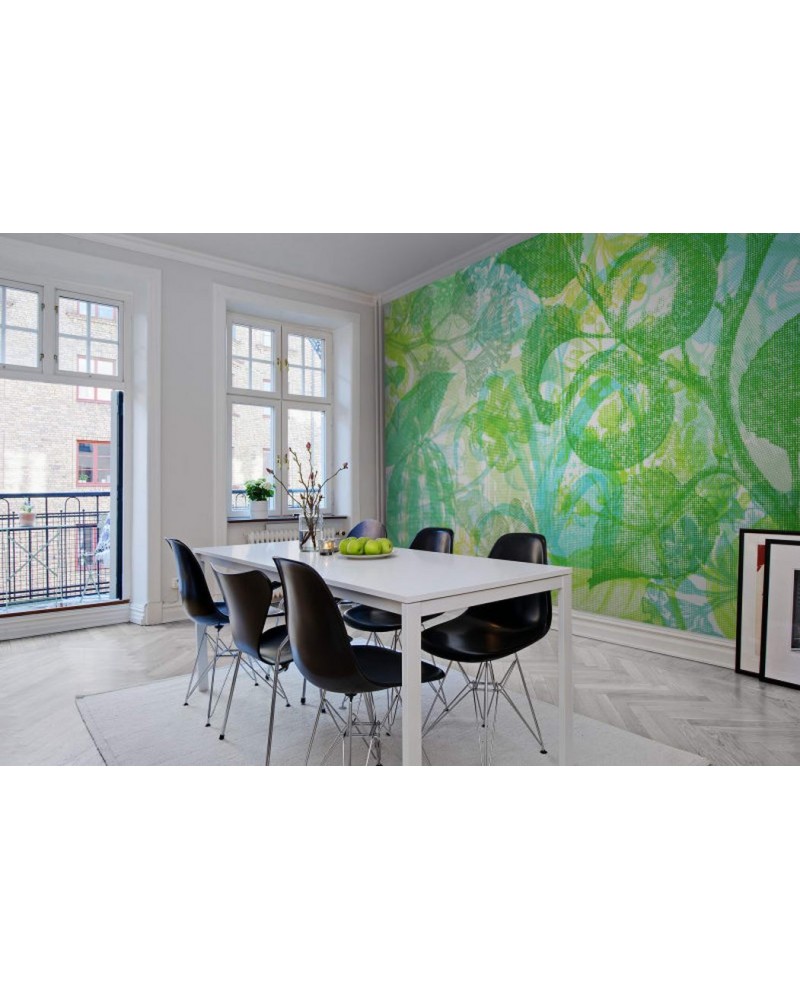 Papier peint R12022 Jelly Belly Plants, green - REBEL WALLS