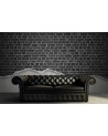 Tapete R12222 Well-Worn Brick Wall, black - REBEL WALLS
