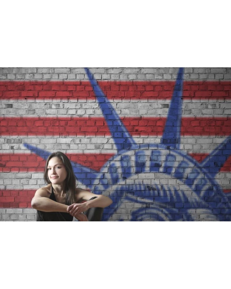 Carta da Parati R12251 Bricks of Liberty - REBEL WALLS