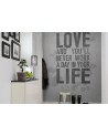 Wallpaper R12402 Quotes, concrete - REBEL WALLS