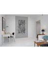 Wallpaper R12402 Quotes, concrete - REBEL WALLS