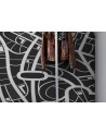 Papier peint R12432 Roadways, black&white - REBEL WALLS