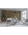 Papier peint R12682 Big Bloom, amber - REBEL WALLS