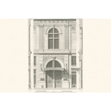 Papel de parede R12761 Hotel Des Ventes, Vintage - REBEL WALLS