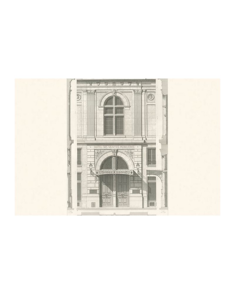 Wallpaper R12761 Hotel Des Ventes, Vintage - REBEL WALLS Wallpaper R12761 Hotel Des Ventes, Vintage - REBEL WALLS