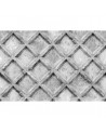 Wallpaper R12782 Concrete Trellis, grey - REBEL WALLS