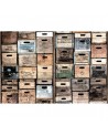 Wallpaper R12902 Industriel Urban Farm L.A., vintage - REBEL WALLS