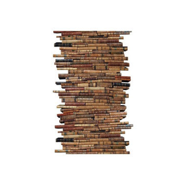 Papel de parede R12911 Vintage Book Pile - REBEL WALLS