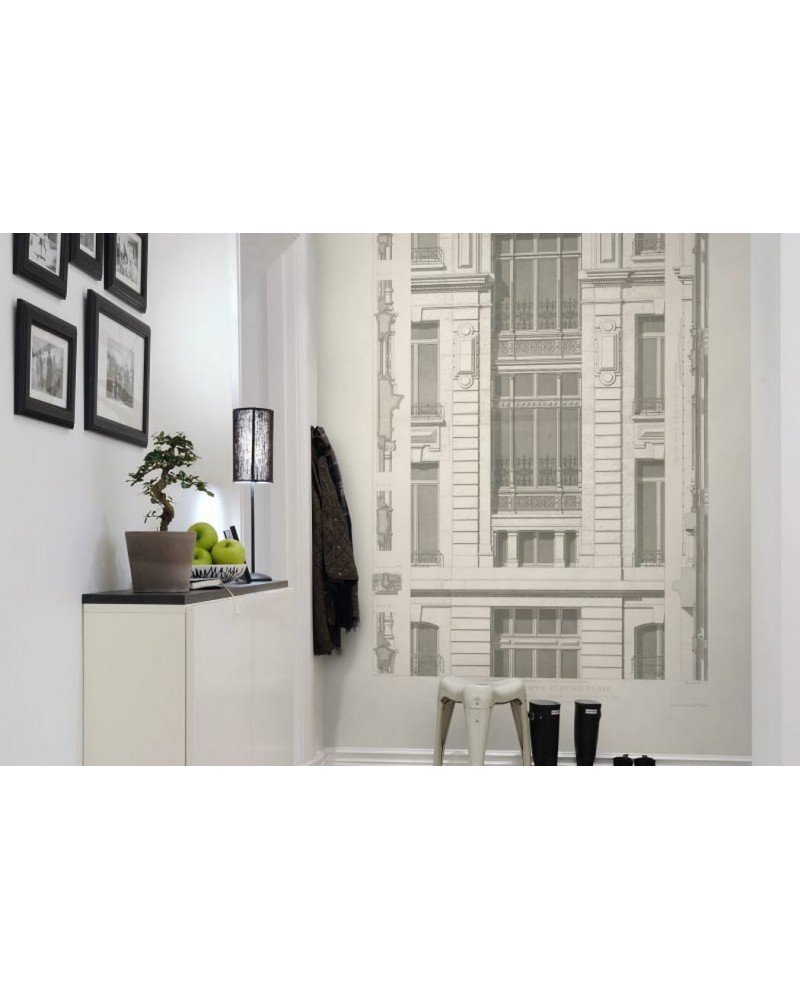 Wallpaper R12751 Hotel Hachette, Vintage - REBEL WALLS