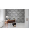 Wallpaper R12782 Concrete Trellis, grey - REBEL WALLS