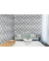 Wallpaper R12782 Concrete Trellis, grey - REBEL WALLS