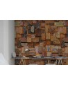 Wallpaper R12861 Vintage Books, cover - REBEL WALLS