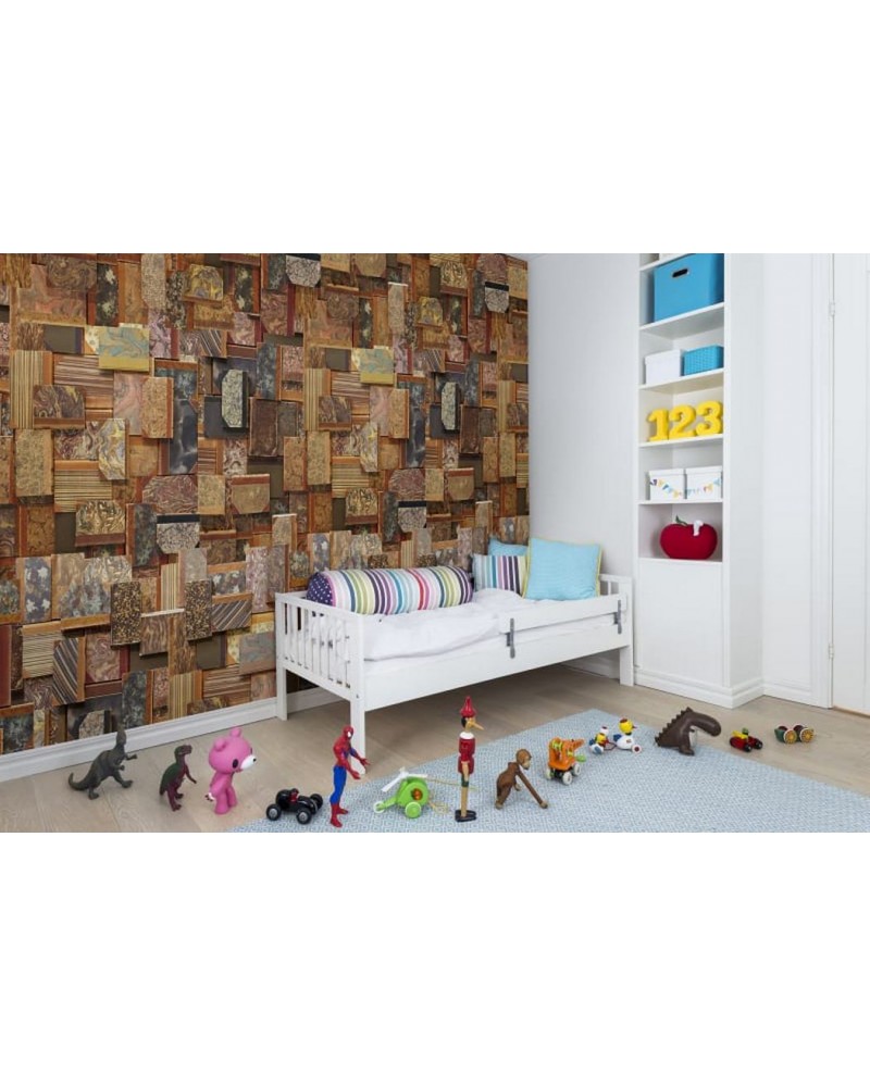 Wallpaper R12861 Vintage Books, cover - REBEL WALLS
