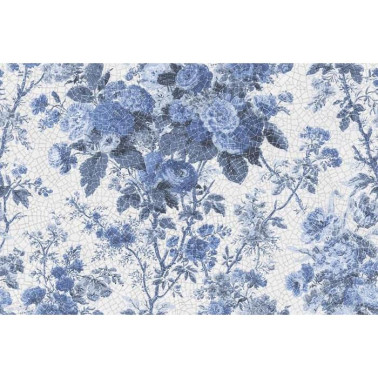 Papel de parede R13255 Porcelain, Blue - REBEL WALLS