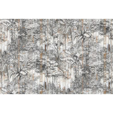 Papel de parede R14702 Secret Garden, Bali Boards - REBEL WALLS