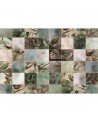 Papel Pintado R15071 Birds of Paradise, Tiles - REBEL WALLS