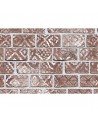 Papier peint R15231 Decorated Bricks, Red - REBEL WALLS