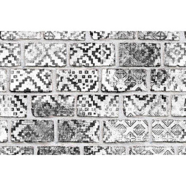 Papel Pintado R15232 Decorated Bricks - REBEL WALLS