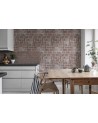 Tapete R15231 Decorated Bricks, Red - REBEL WALLS