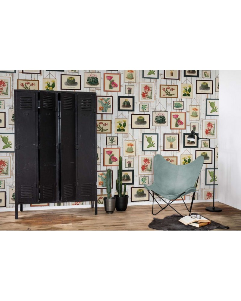 Papel Pintado R15321 Cactus Wall Art - REBEL WALLS