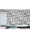 Papel Pintado R15322 Cactus Wall Art, Faded - REBEL WALLS