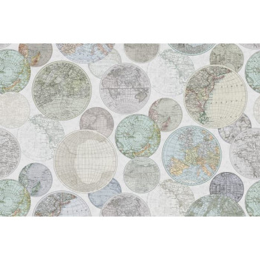 Papel de parede R13884 Globes Gathering, Dew - REBEL WALLS