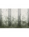 Tapete R15382 Patinated Panels, Moss - REBEL WALLS