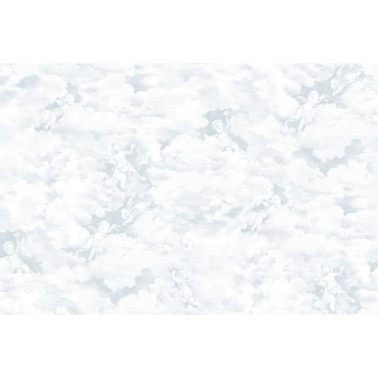 Papel de parede R15432 Chubby Cherubs, Blue - REBEL WALLS