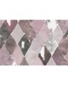 Papel de parede R15571 Big Harlequin, Plum - REBEL WALLS