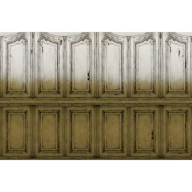 Carta da Parati R15603 Parisian Panels, Dip Dye Yellow - REBEL WALLS