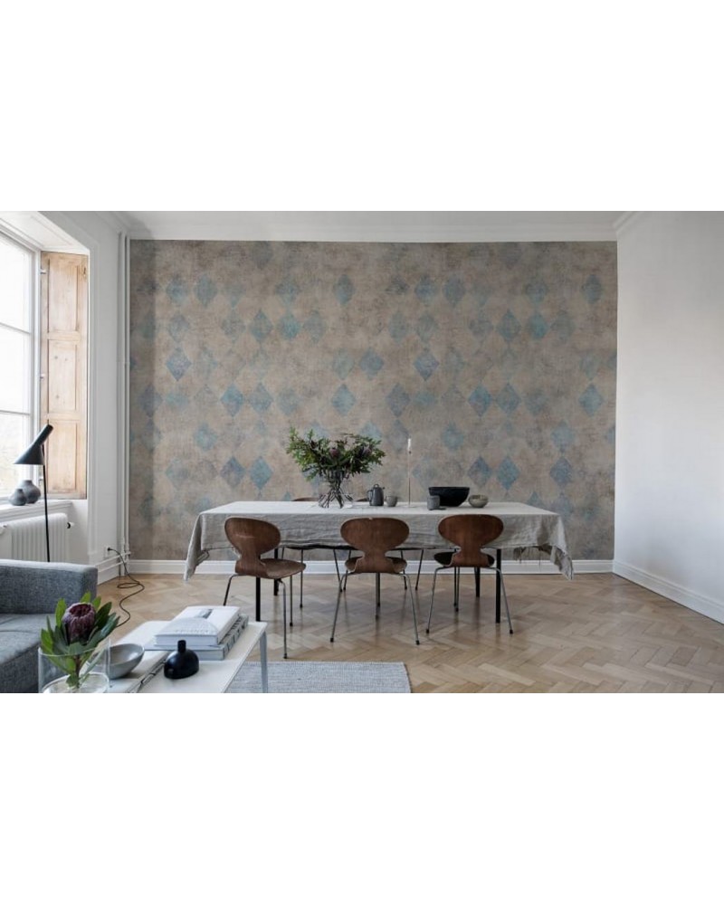 Carta da Parati R11411 Patinated Diamonds - REBEL WALLS